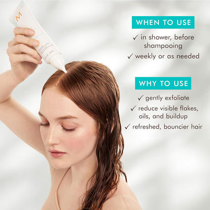 Moroccanoil Purifying Pre-Wash Scalp Scrub 125ml