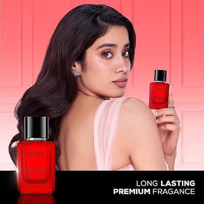 RENEE Red Noir Eau De Parfum 50ml, Bold Long Lasting Premium Luxury Fragrance with Fruity, Floral & Spicy Notes, Gift For All Occasions