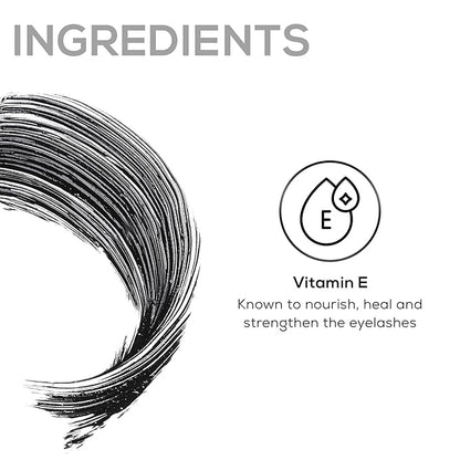 RENEE Volumax Mascara Black 10ml | Quick Dry, Waterproof, Long Lasting Weightless Formula | Volumizes, Lengthens & Conditions the Lashes With Intense Color | 360 - Degree