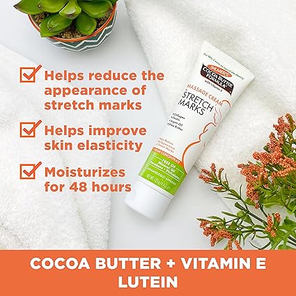 Palmer's Cocoa Butter Formula Massage Cream for Stretch Marks and Pregnancy Skin Care