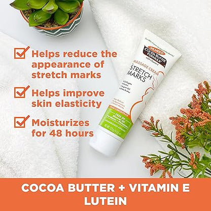 Palmer's Cocoa Butter Formula Massage Cream for Stretch Marks and Pregnancy Skin Care