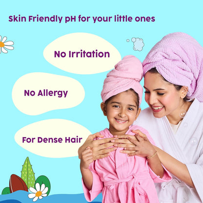 PLIX - THE PLANT FIX Happy Hair Gentle Shampoo for gentle cleansing | Nourished & soft hair | soothes the scalp | moringa seed oil, argan oil & aloe vera