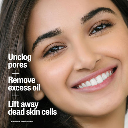 Cetaphil Gentle Exfoliating SA Cleanser 236ml | Foaming Gel Face Wash with Salicylic Acid, Mandelic Acid & Gluconolactone | Gently Exfoliates & Improves Texture