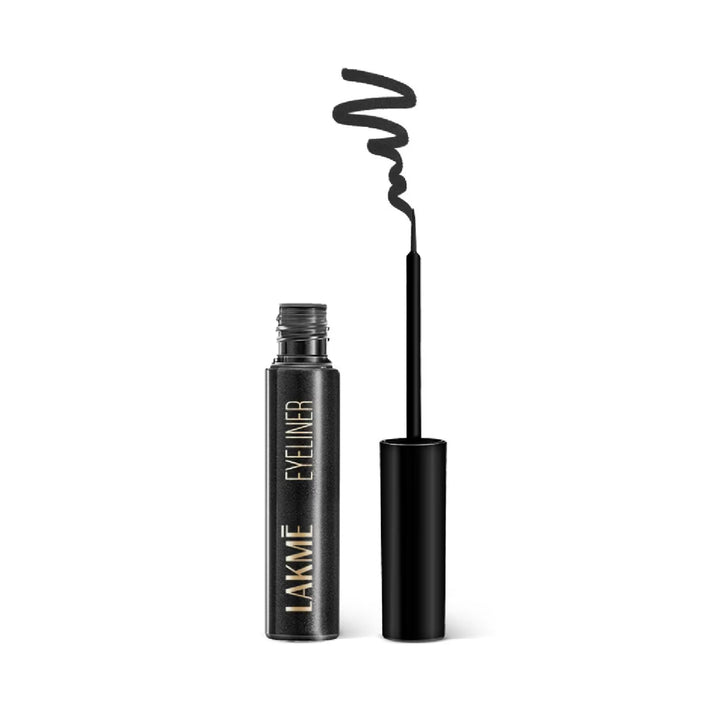 Lakme Unreal Precision Liquid Eye Liner Lightweight & Smudgeproof Eye Liner, Black (4.5ml)