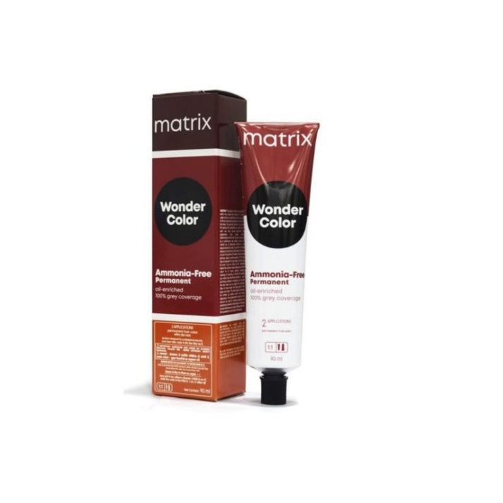 Matrix Wonder Color Ammonia Free 3.26 (Darkest Brown With Iridescent Red)