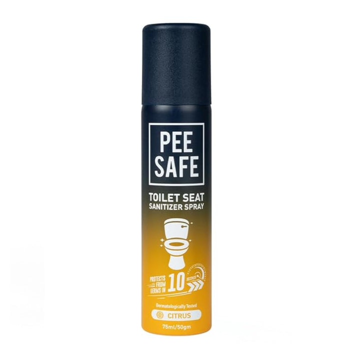 Pee Safe Toilet Seat Sanitizer Spray 75 ml - Citrus