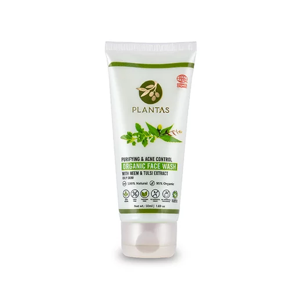 Plantas Organic Face Wash - Purifying & Acne Repair 100ml