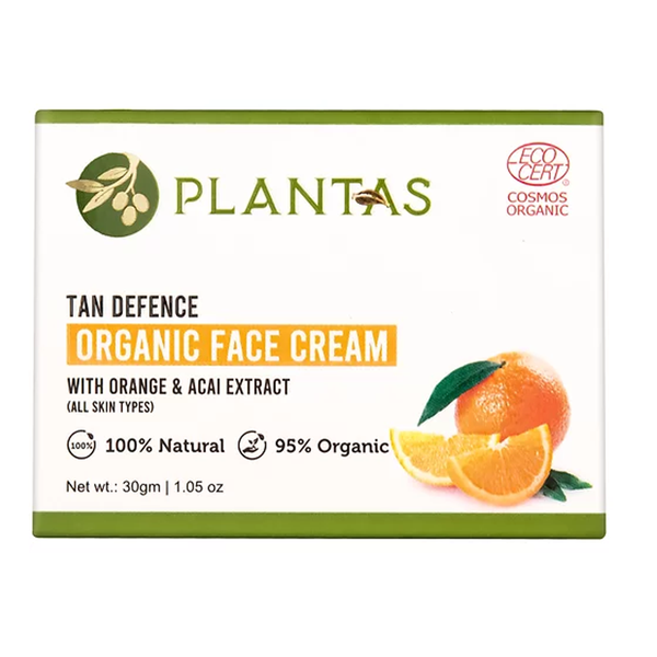 Plantas Organic Face Cream - Tan Defence 30g