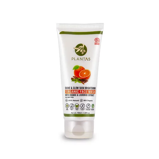 Plantas Organic Face Wash - Skin Brightening 100ml