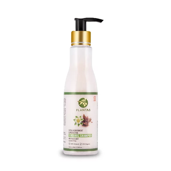 Plantas Organic Shampoo - Extra Nourishment & Protection 200ml