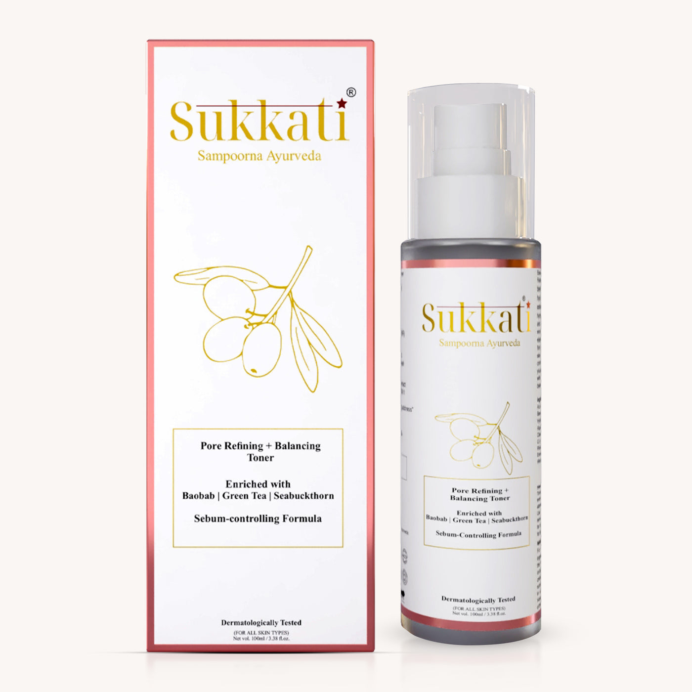 Sukkati’s Pore Refining + Balancing Toner 100ml