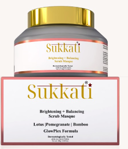 Sukkati's Balancing + Brightening Scrub Masque 100gm