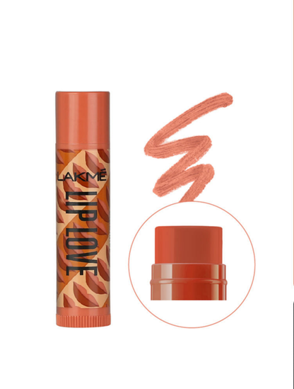 Lakme Lip Love Lip Care SPF 15 - Caramel (4.5gm)