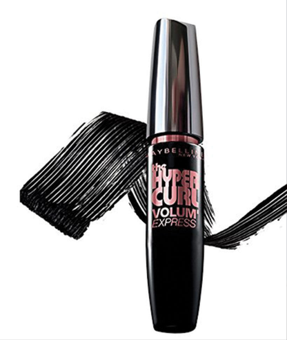 Maybelline New York Volum Express Hyper Curl Mascara - Washable Very Black (9.2ml)