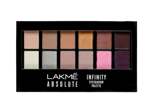 Lakme Absolute Infinity Eye Shadow Palette - Soft Nudes (12gm)