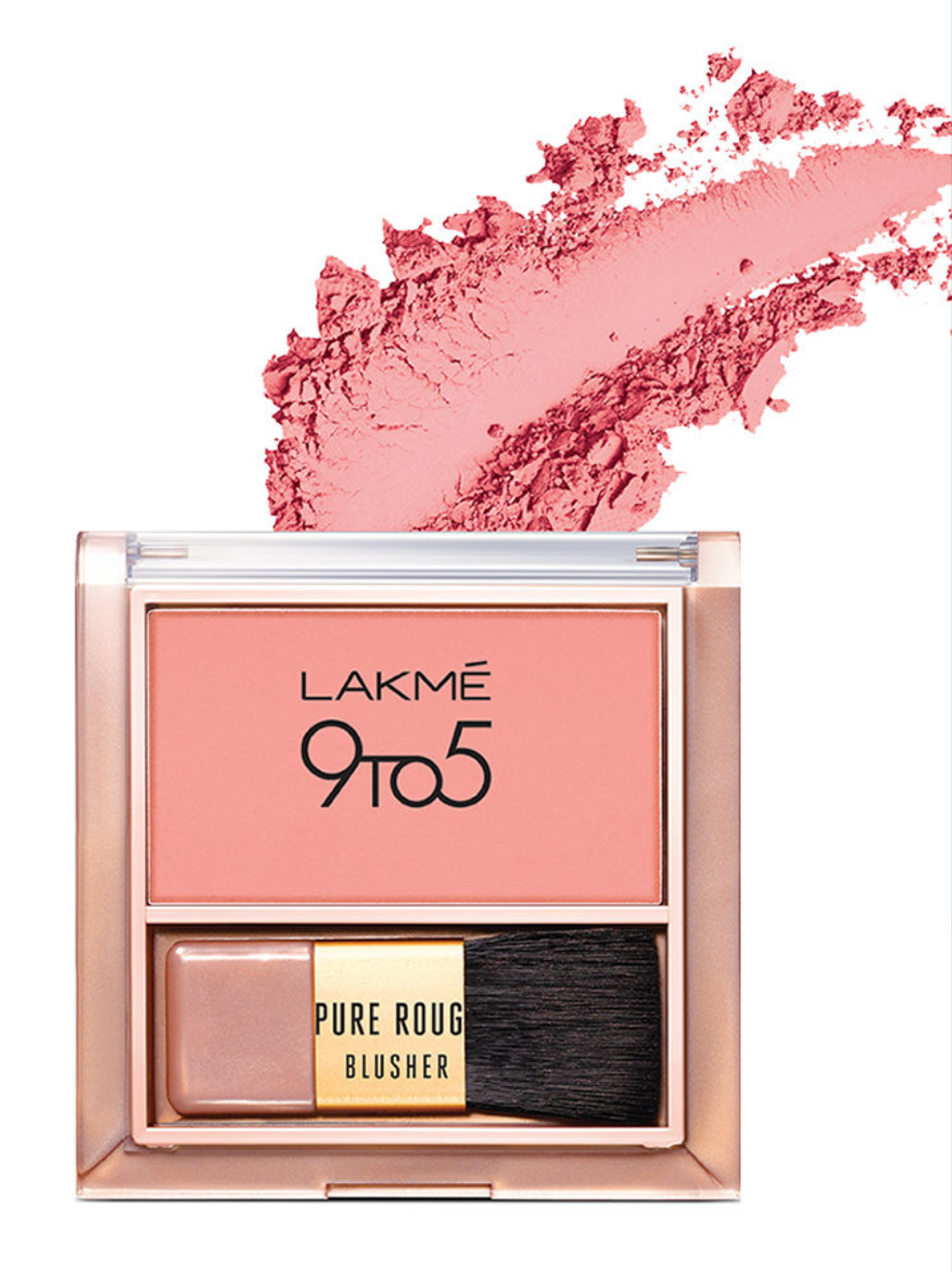 Lakme 9 To 5 Pure Rouge Blusher - Nude Flush (6gm)