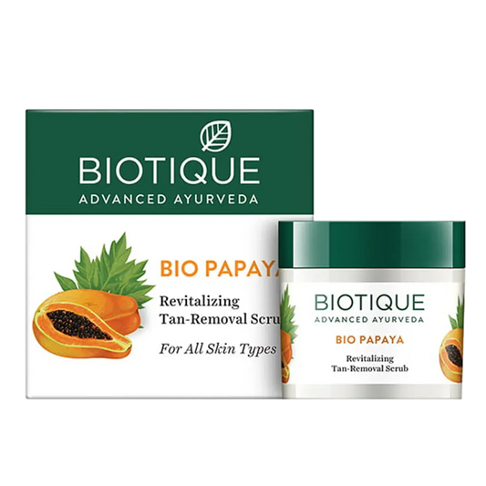 Biotique Bio Papaya Revitalizing Tan Removal Scrub (75gm)