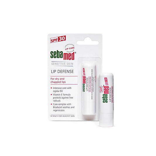SebaMed Lip Defense Lip Balm With Spf 30 + Vit E | Regenerates Dry, Chapped Lips