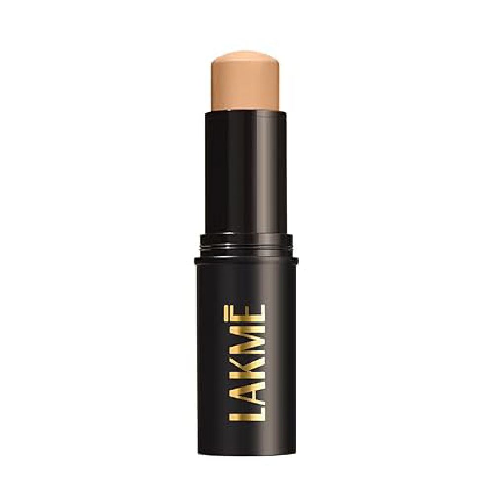 LAKMÉ Absolute Facelift Foundation Stick, Blend & Conceal Seamlessly, High Coverage & Natural Flawless Finish, Foundation - Neutral Medium 11gm