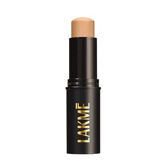 LAKMÉ Absolute Facelift Foundation Stick, Blend & Conceal Seamlessly, High Coverage & Natural Flawless Finish, Foundation - Neutral Medium 11gm