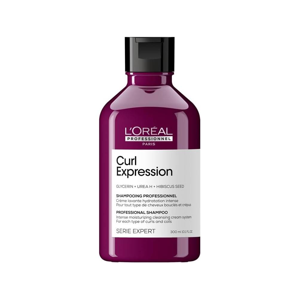 L'Oréal Professionnel Curl Expression shampoo 300ml, Glycerin+Urea H+ Hibiscus Seed
