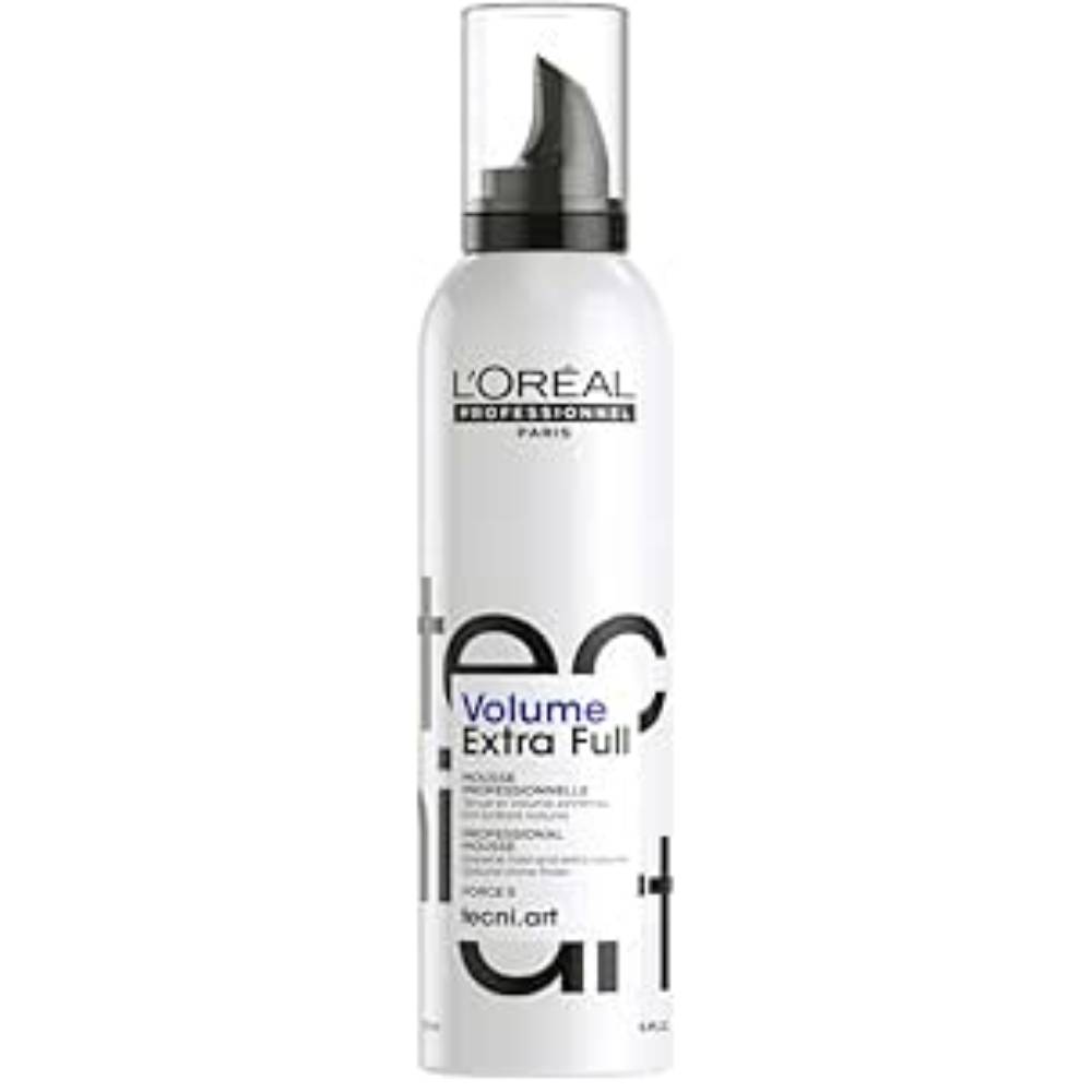 L'Oréal Professionnel Tecni.ART Volumiser Hair Mousse, Volumiser Spray, Adds Volume and Hold To Fine Hair, 250ml