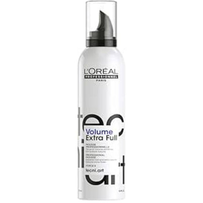 L'Oréal Professionnel Tecni.ART Volumiser Hair Mousse, Volumiser Spray, Adds Volume and Hold To Fine Hair, 250ml