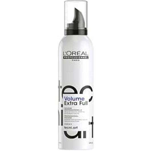 L'Oréal Professionnel Tecni.ART Volumiser Hair Mousse, Volumiser Spray, Adds Volume and Hold To Fine Hair, 250ml