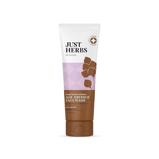 Just Herbs Plant-based Retinol Face Wash For Fine Lines,Wrinkles & Dark Spots All Skin Types Men & Women - 100ml