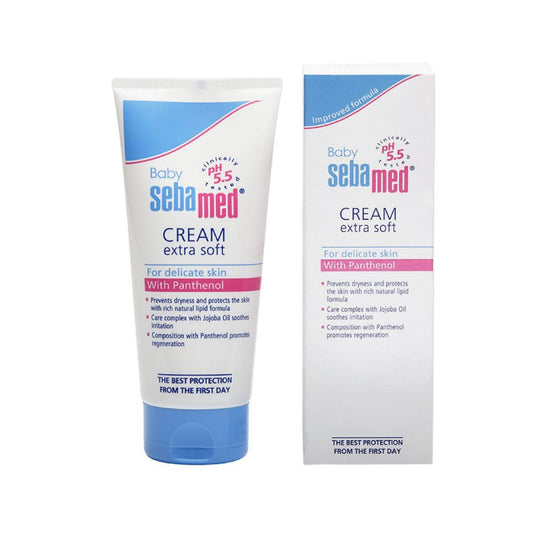 Sebamed Baby Cream Extra Soft (PH5.5) For delicate skin with Panthenol (200ml)