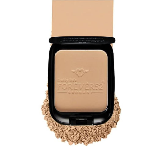 Forever52 Daily Life Wet And Dry Matte Compact Sponge And Mirror 12G, Beige-06