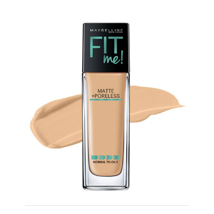 Maybelline New York Fit Me Matte+Poreless Liquid Foundation With Pump - 228 Soft Tan (30ml)