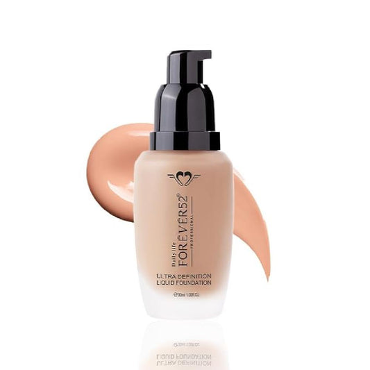 Daily Life Forever52 Ultra Definition Liquid Foundation. Medium to High Coverage, Pore-Minimizing & Mattifying, Anti-Aging, Sundae FLF007-30ml