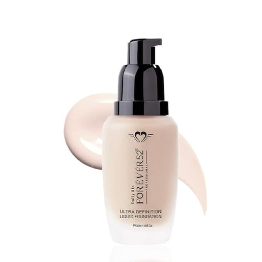 Daily Life Forever52 Ultra Definition Liquid Foundation Pore-Minimizing & Mattifying, Anti-Aging, Cream Pie,30m