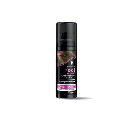 Schwarzkopf Root Retouch Temporary Root Cover Spray For Instant Grey Coverage - Brown 1
