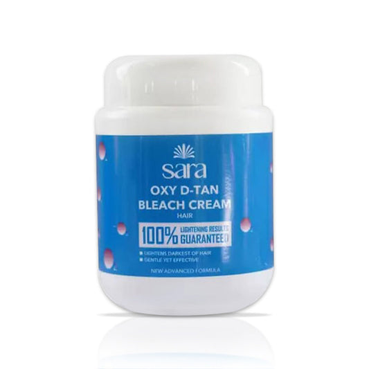 Sara Oxy Dtan Bleach Cream | Skin Whitening And Hair Lightning Formula | Suitable For All Skin Types , 800gm