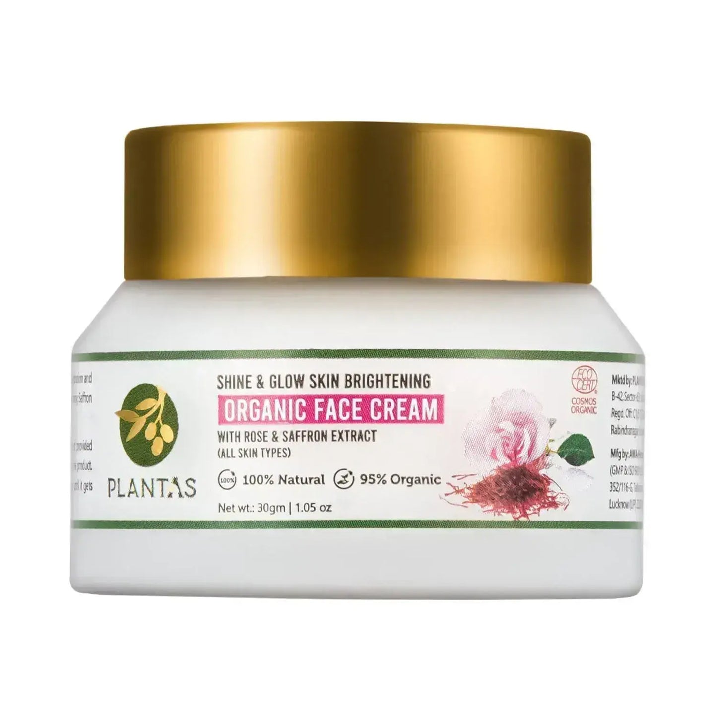 PLANTAS Forever Young Age Defence Organic Face Massage Cream (50GM)