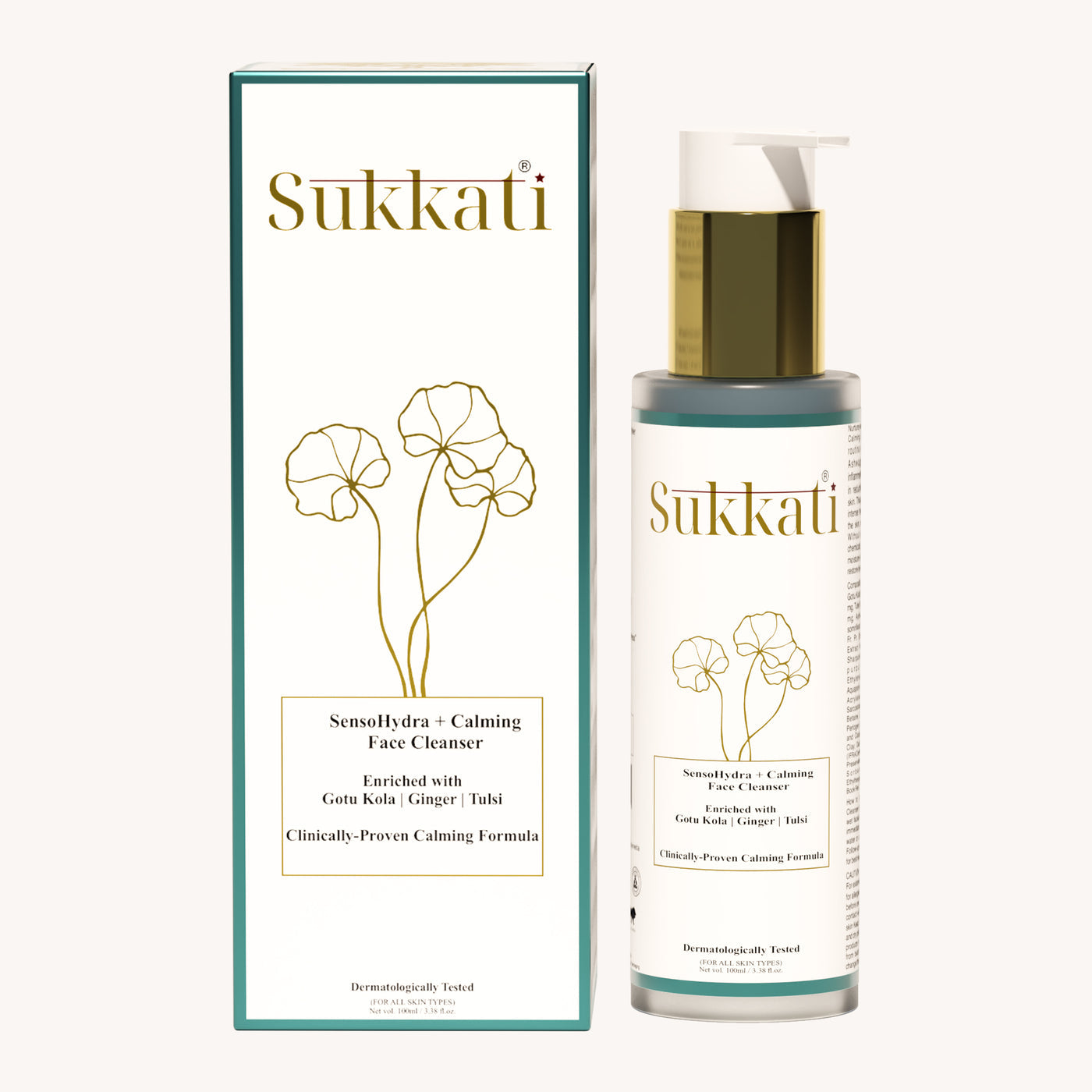 Sukkati’s SensoHydra + Calming Face Cleanser 100ml