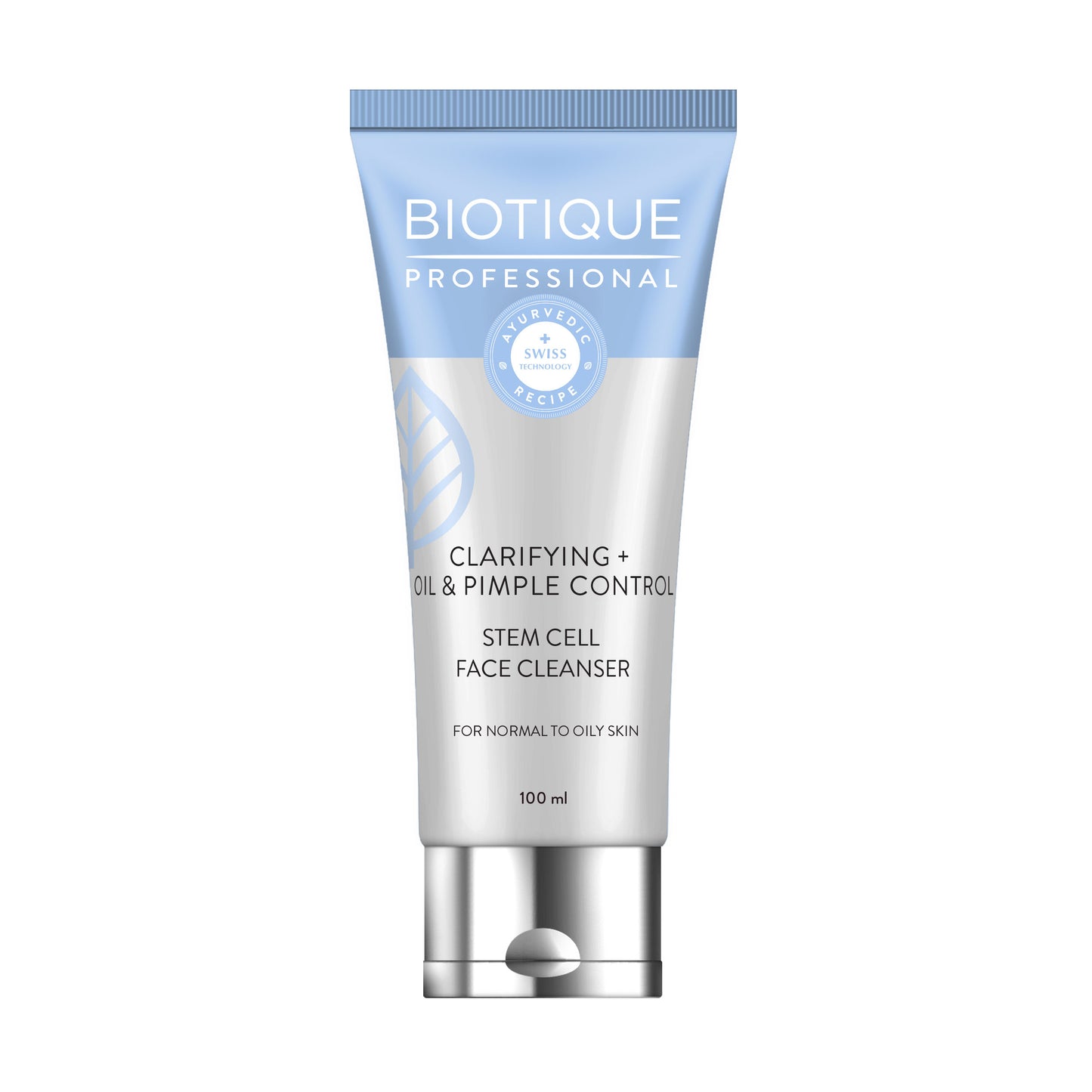 Biotique Professional Clarifying + Oil & Pimple Control Stem Cell Cleanser (100ml)