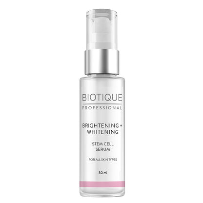 Biotique Professional Brightening + Whitening Stem Cell Serum (30ml)