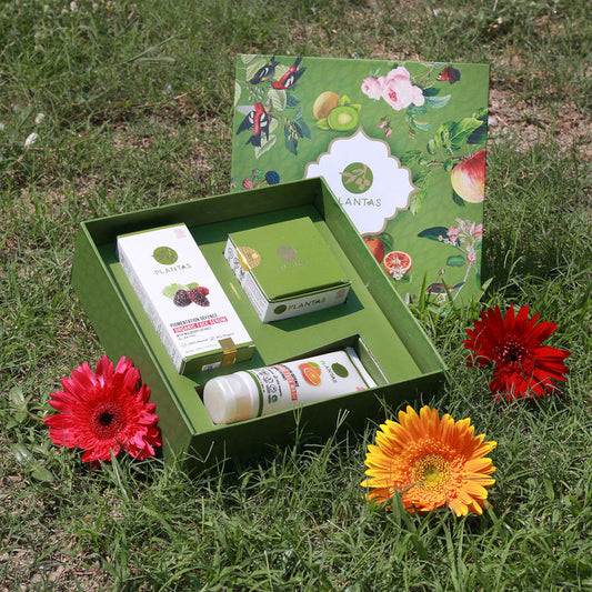 Plantas Organic Gift BOX Pigmentation Defence Range 3 Products Combo