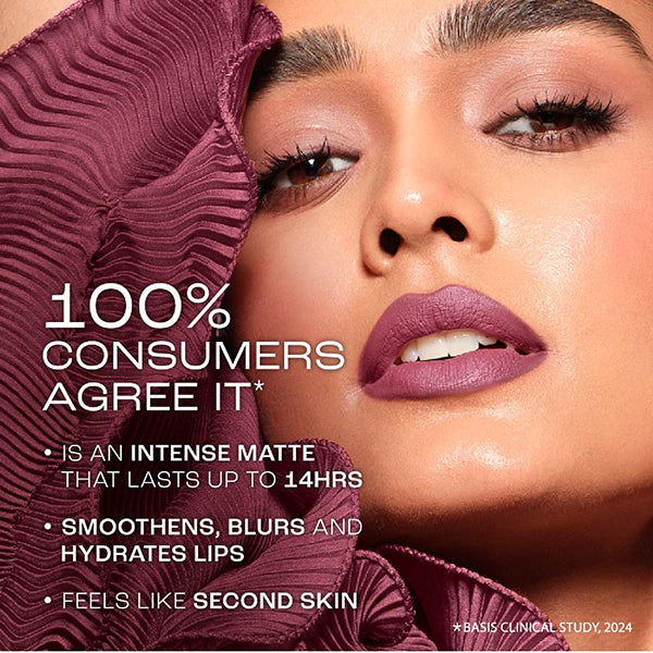 Lakme Rouge Bloom Matte Lip Liquid Forget Me Not 308