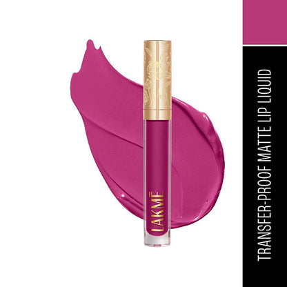 Lakme Rouge Bloom Matte Lip Liquid Iconic Iris 501 3.5 ml