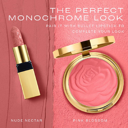 Lakme Showstopper Collection Rouge Bloom Powder Blush Pink Blossom