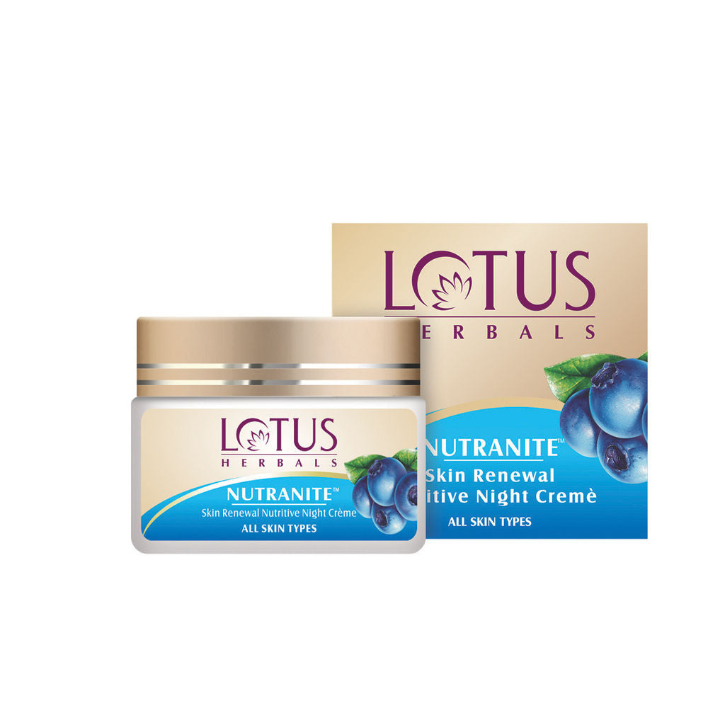 Lotus Herbals Nutranite Skin Renewal Nutritive Night Cream (50gm)