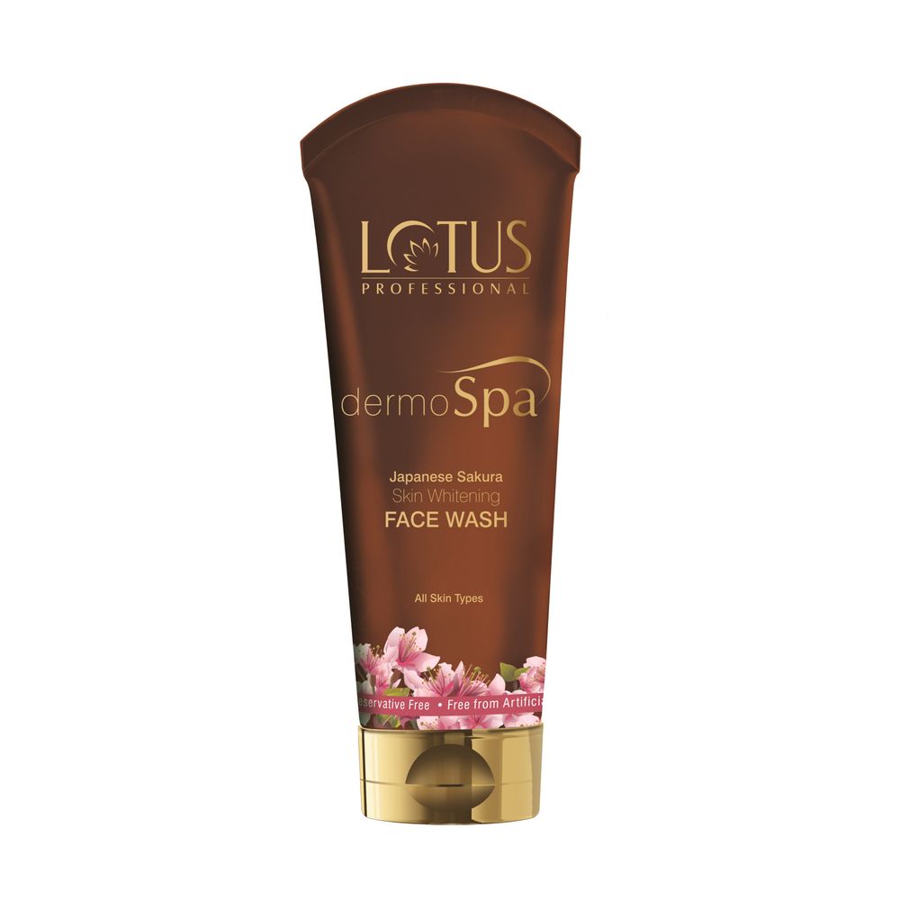 Lotus Professional dermoSpa Japanese Sakura Skin Whitening Face Wash (80gm)