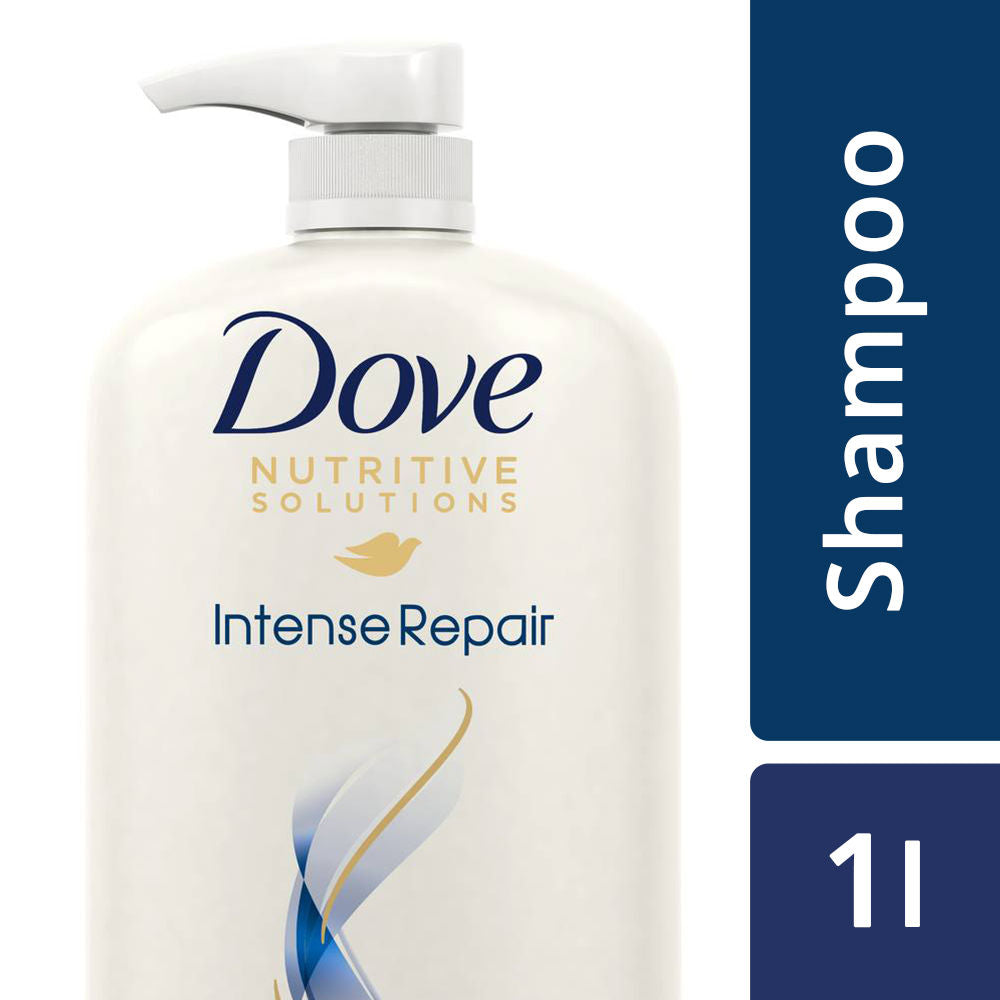 Dove Intense Repair Shampoo For Damaged Hair (1000ml)