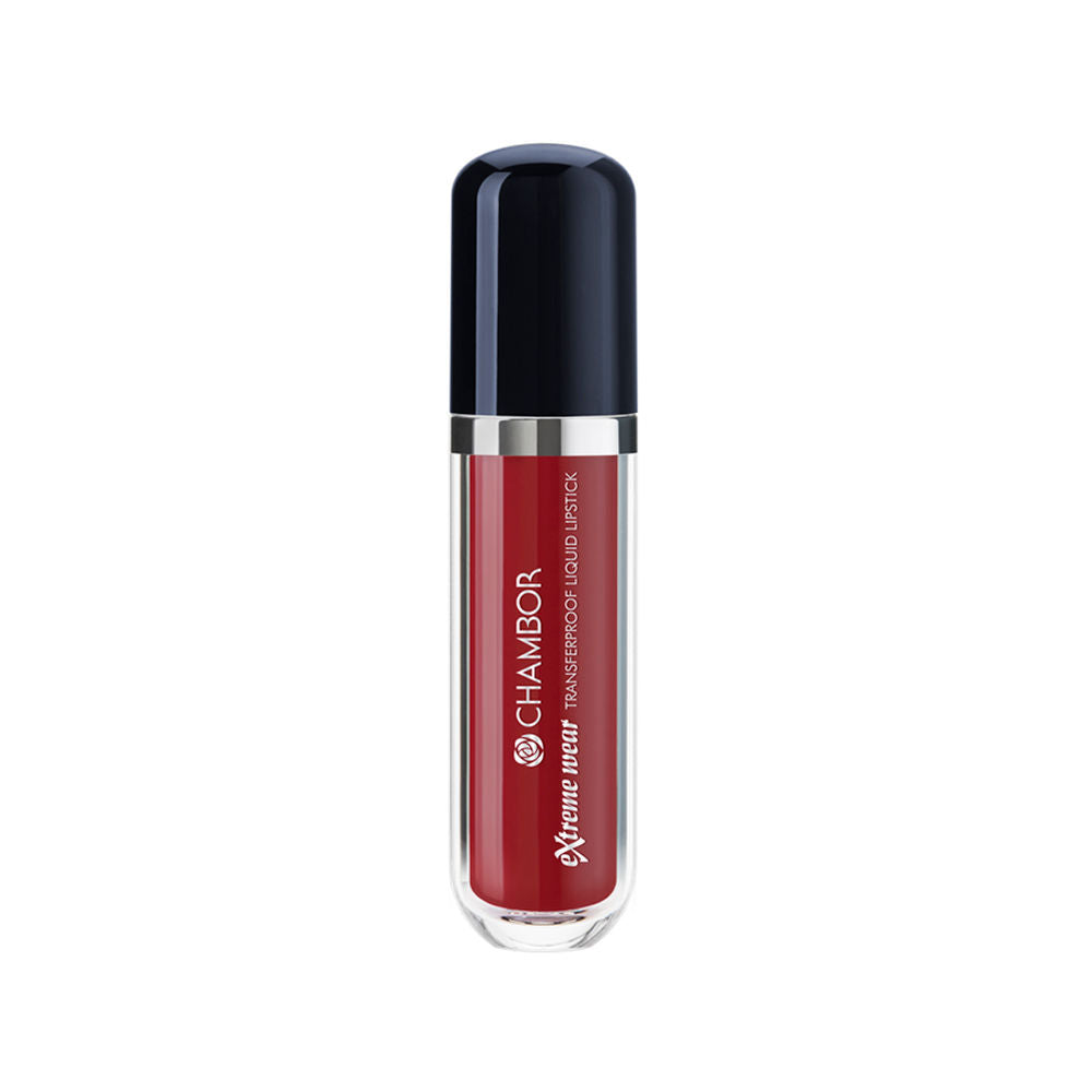 Chambor Extreme Wear Transferproof Liquid Lipstick - Brun Muscade 487 (6ml)