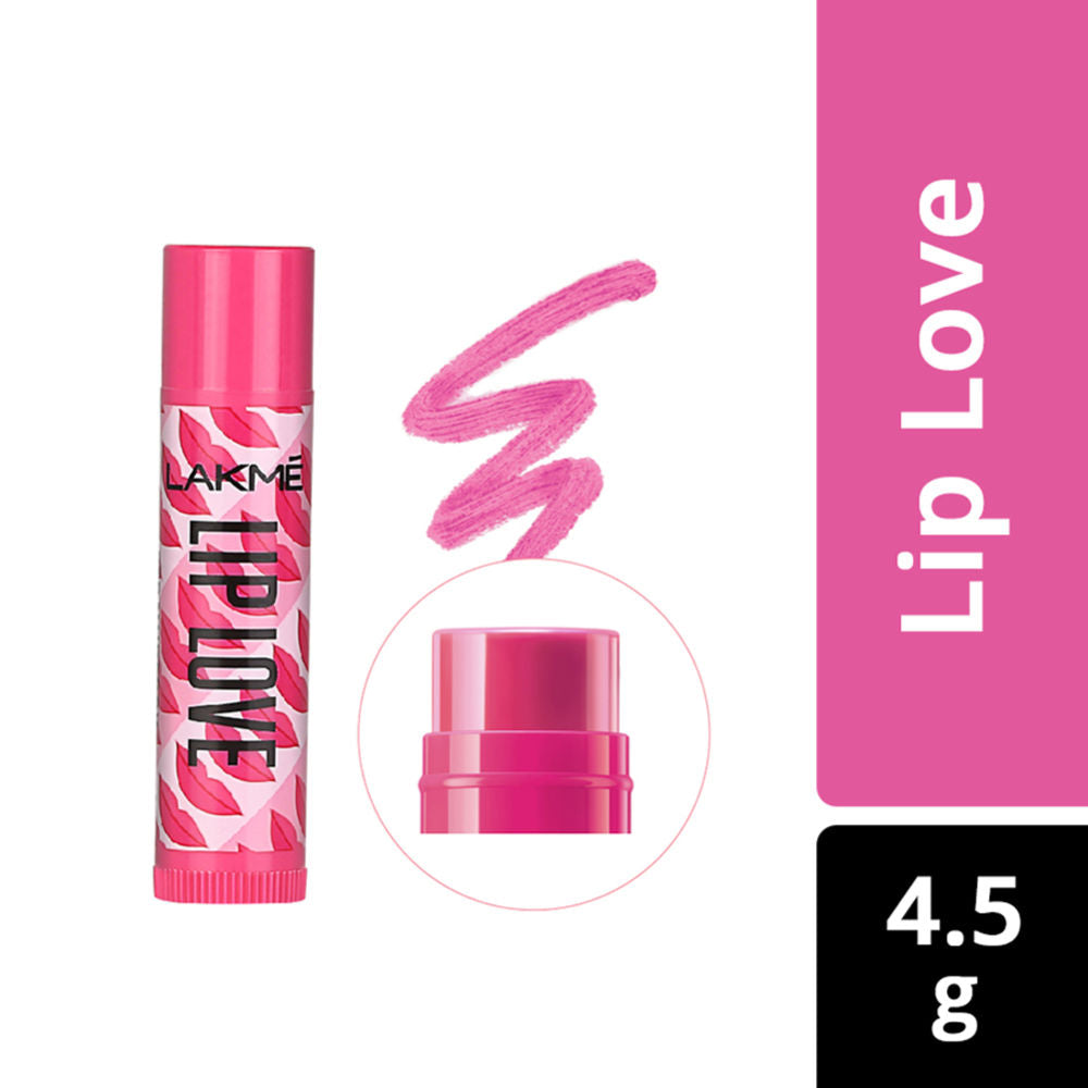 Lakme Lip Love Chapstick - Strawberry (4.5gm)