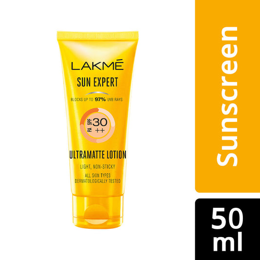 Lakme Sun Expert SPF 30 PA++ Ultra Matte Lotion (50ml)